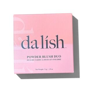 da lish Powder Blush Duo Fab Squad Vegan Cruelty Free 7.2g .25oz New in Box